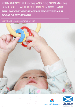 Permanence Planning for Looked After Children – supplementary report