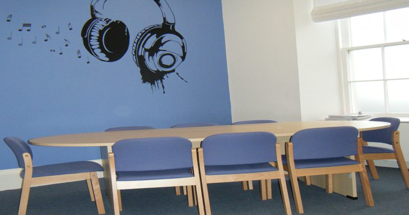 Interior of Stranraer Hearing room
