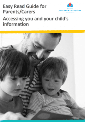 Accessing you and your child’s information – Easy read