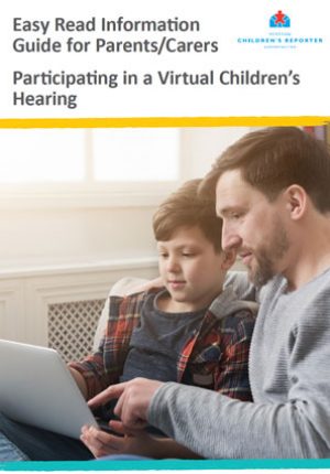 Participating in a Virtual Children’s Hearing – Easy Read Printable