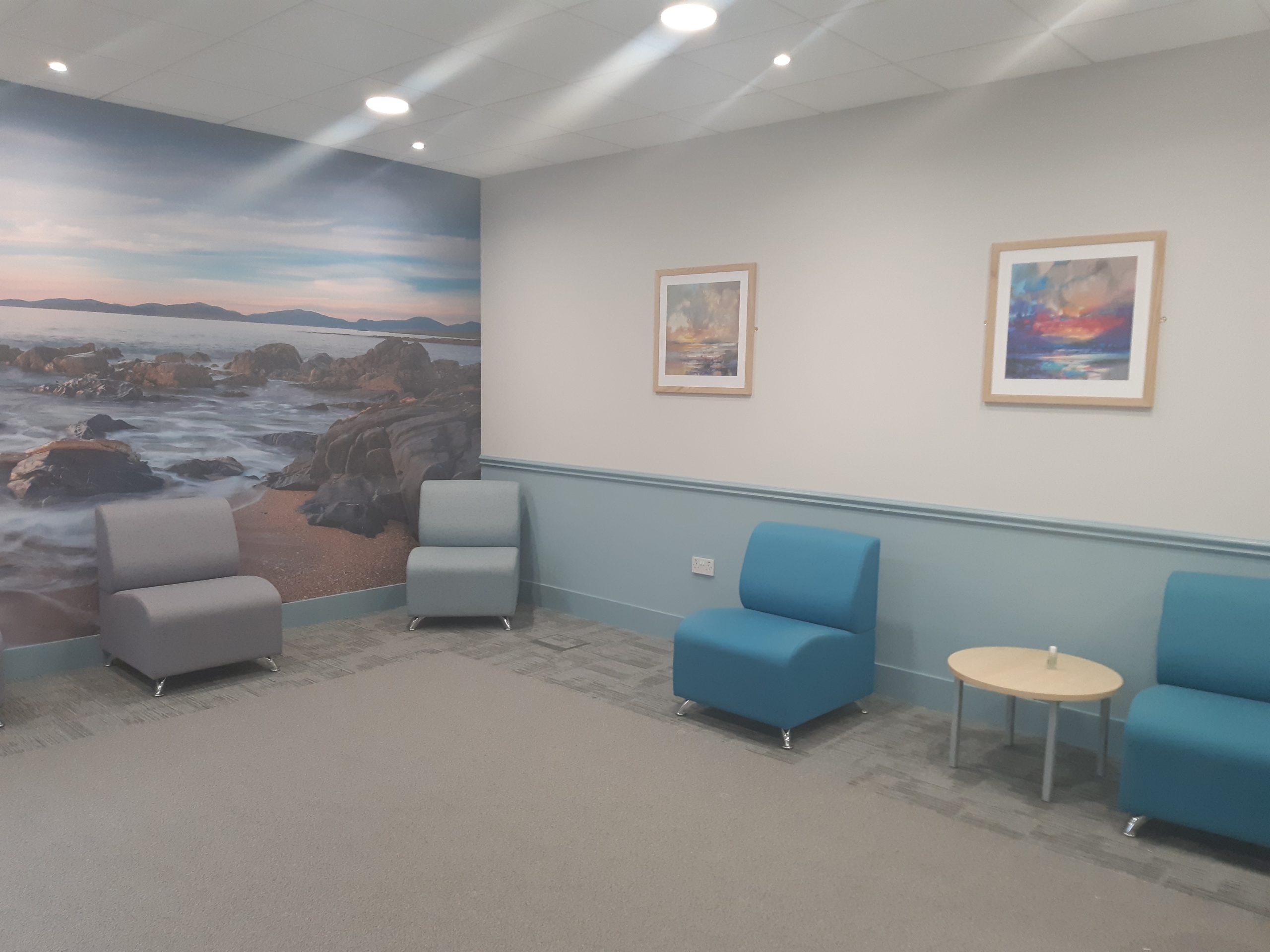Hearing room in the Stirling hearing centre