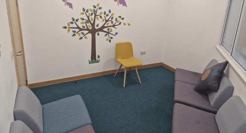 Greenock Waiting room