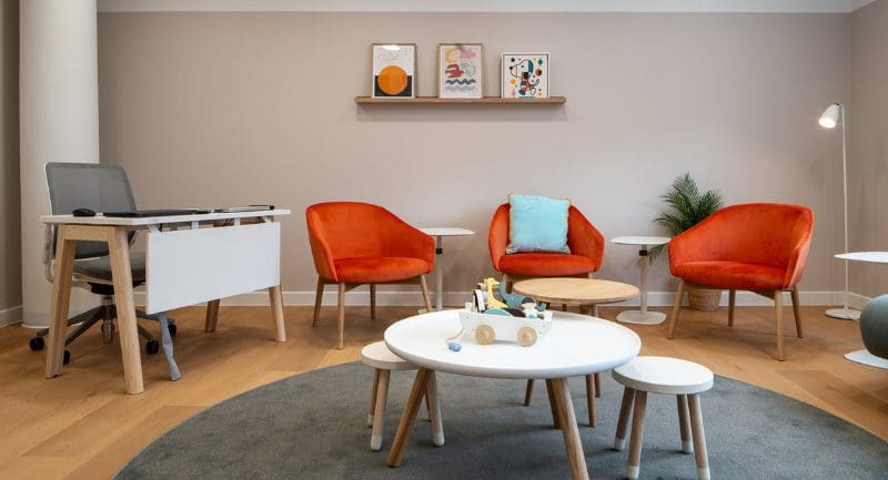 A Hearing room in the Glasgow Hearing Centre