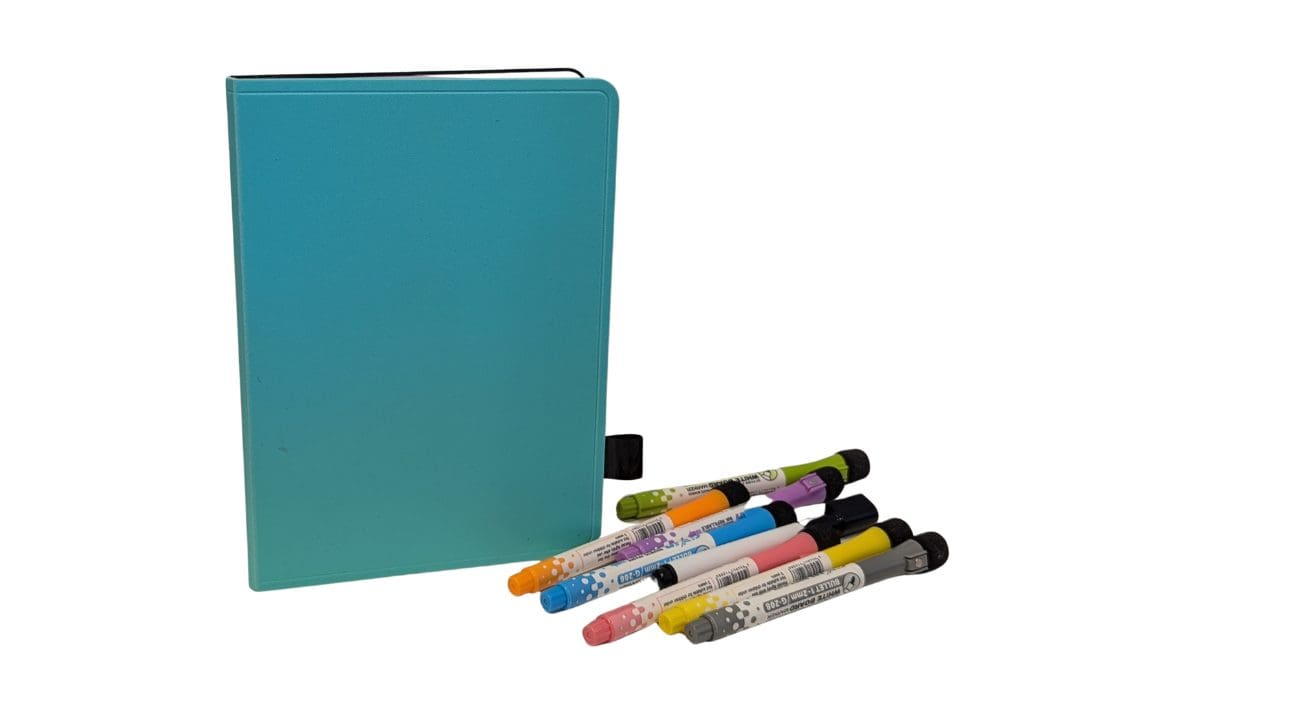 Whiteboard and pens